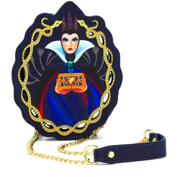 Her Universe Disney Snow White And The Seven Dwarfs Evil Queen Mirror Crossbody - Picture 1 of 9